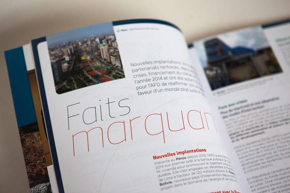 AFD - Publications institutionnelles 2014 pour AFD