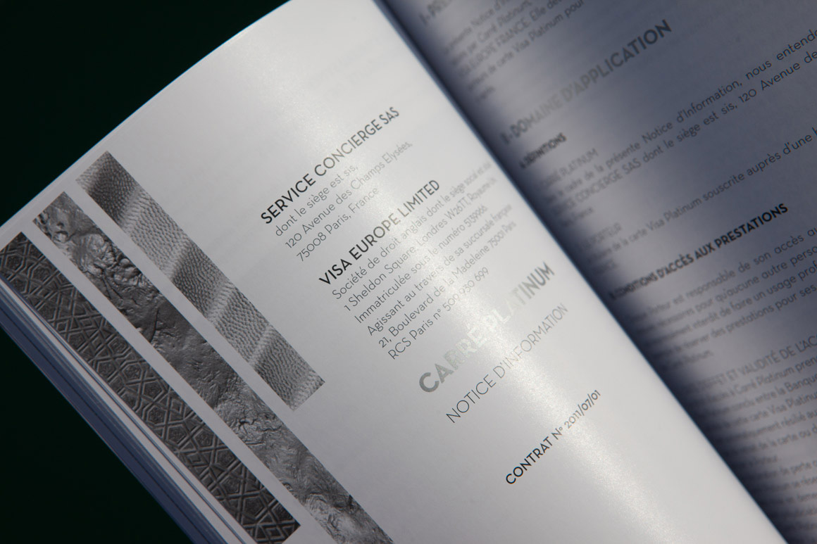 Welcome Pack Visa Platinum pour Visa