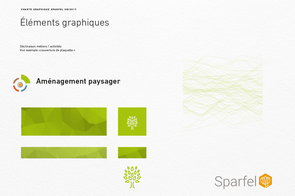 Identité visuelle de Sparfel pour SPARFEL