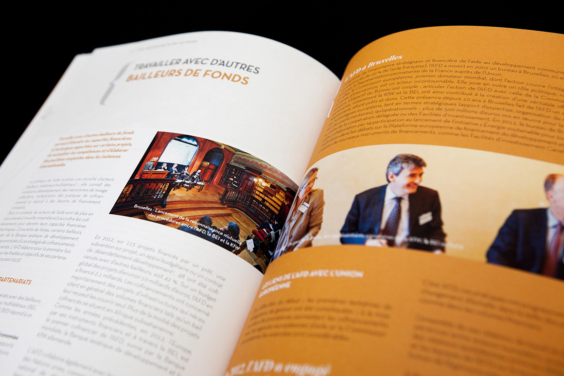 AFD - Publications institutionnelles 2012 pour Agence Française de Développement