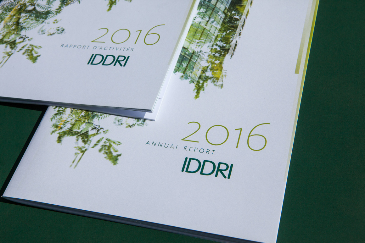 Rapport d’activités de l’IDDRI 2016 pour IDDRI - INSTITUT DU DÉVELOPPEMENT DURABLE ET DES RELATIONS INTERNATIONALES - Édition