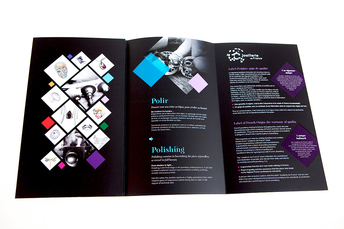Plaquette Joaillerie de France pour UFBJOP