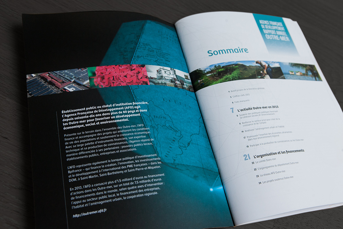 AFD - Publications institutionnelles 2013 pour Agence Française de Développement