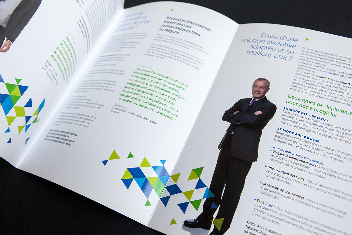 Identité visuelle Résolution Informatique pour Résolution Informatique