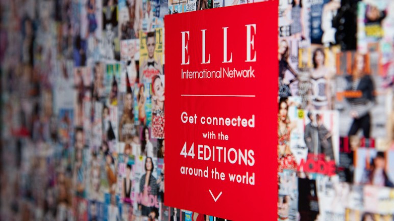 Site Internet Elle Around the World pour ELLE - Digital