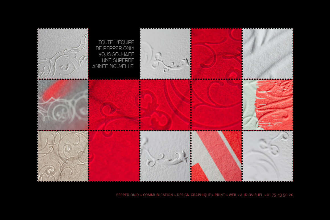 Vœux Pepper Only 2007 - 2013 pour Pepper Only