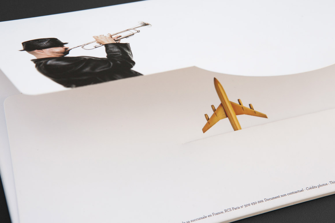 Publications promotionnelles Visa Premier pour Visa