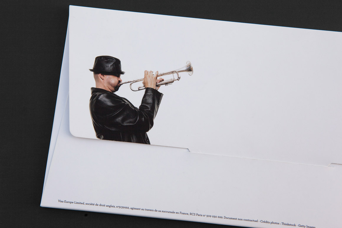 Publications promotionnelles Visa Premier pour Visa