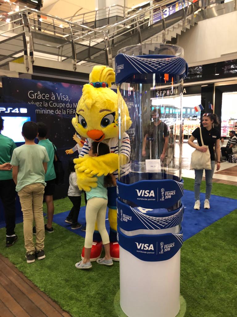 Animation FIFA 2019 Visa pour Visa - Communication évènementielle